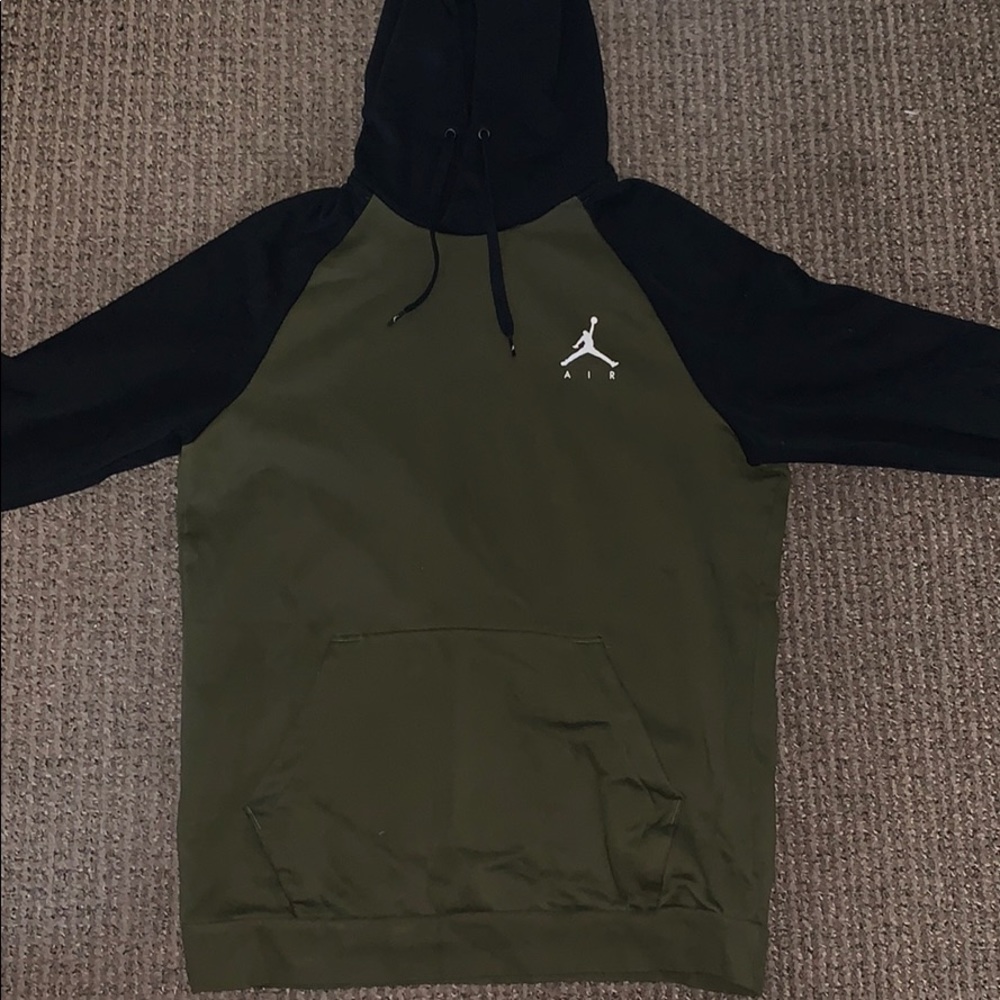 Olive Air Jordan Hoodie
